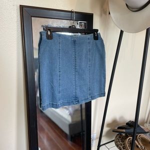 Denim skirt